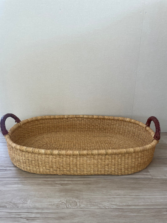 change basket/ナチュラルクーファン/ブラウン