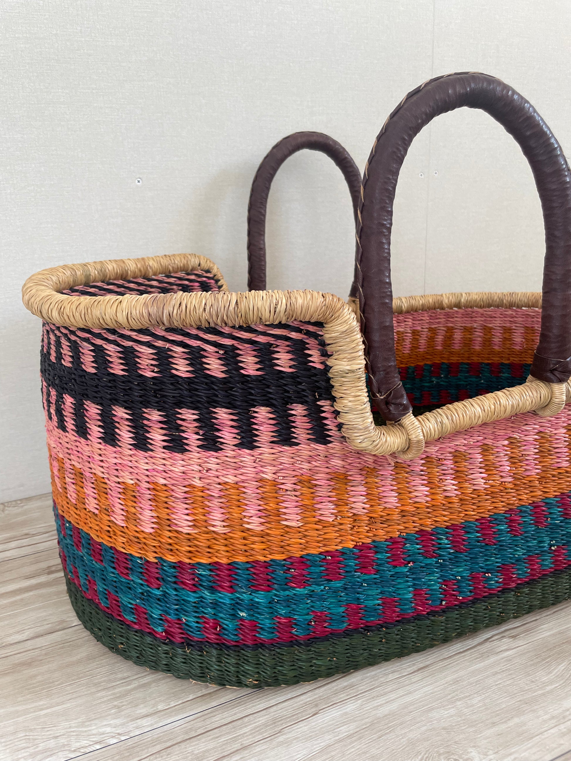 Colorful pink/柄クーファン – ボルガクーファン専門店/bolga-baby 