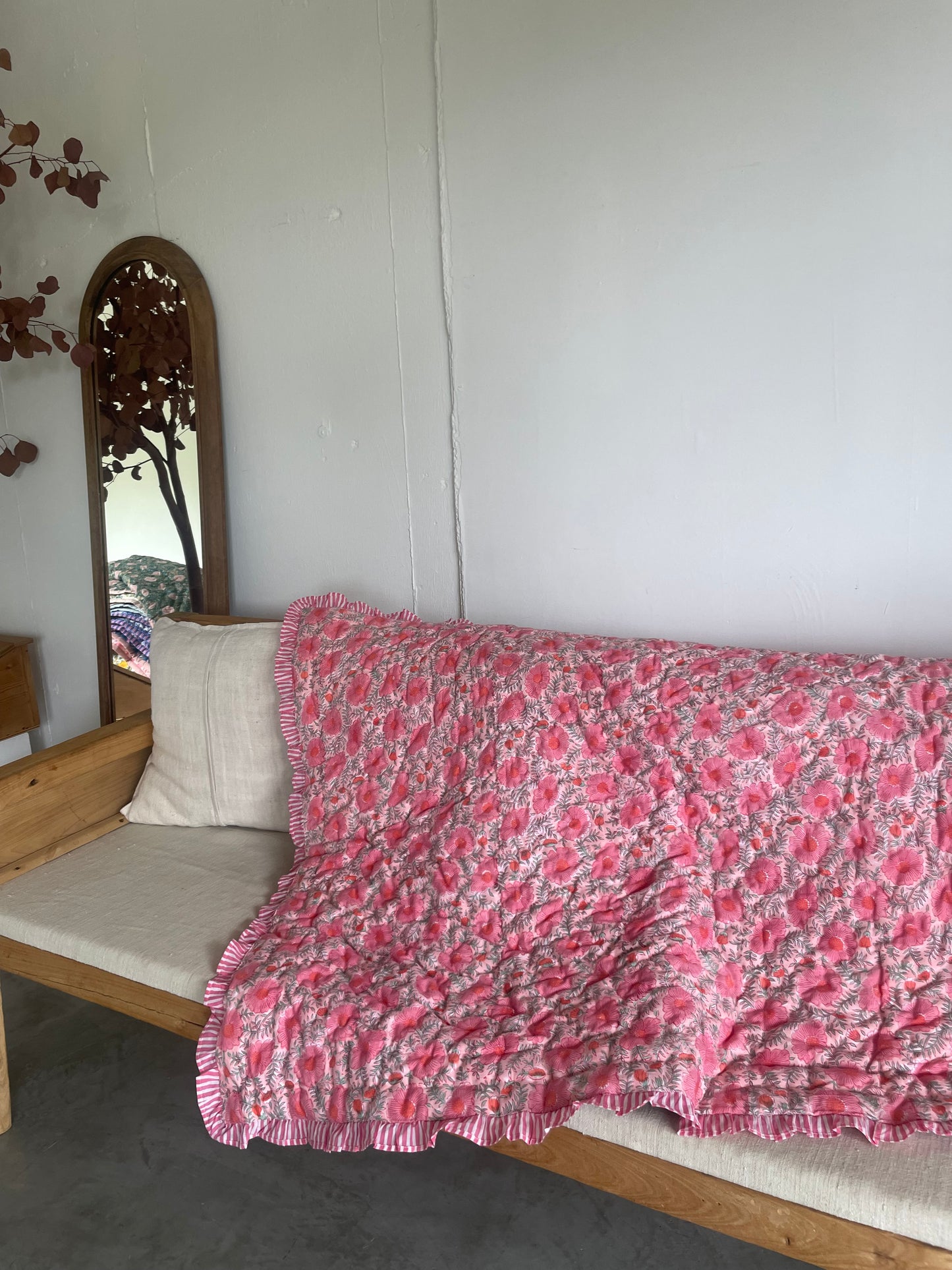 No.2/ベビーキルト（縁フリル）