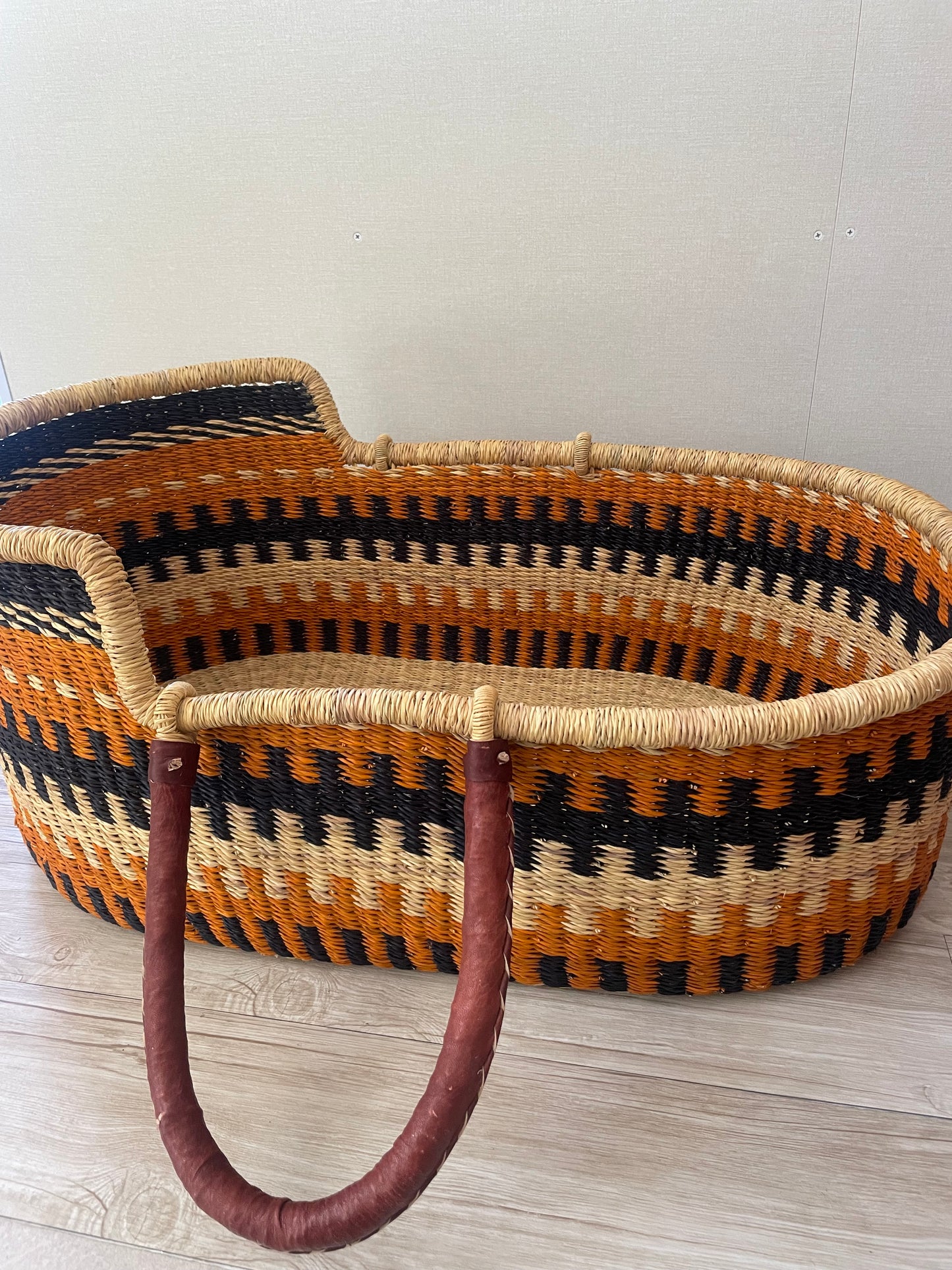 orange×navy/柄クーファン