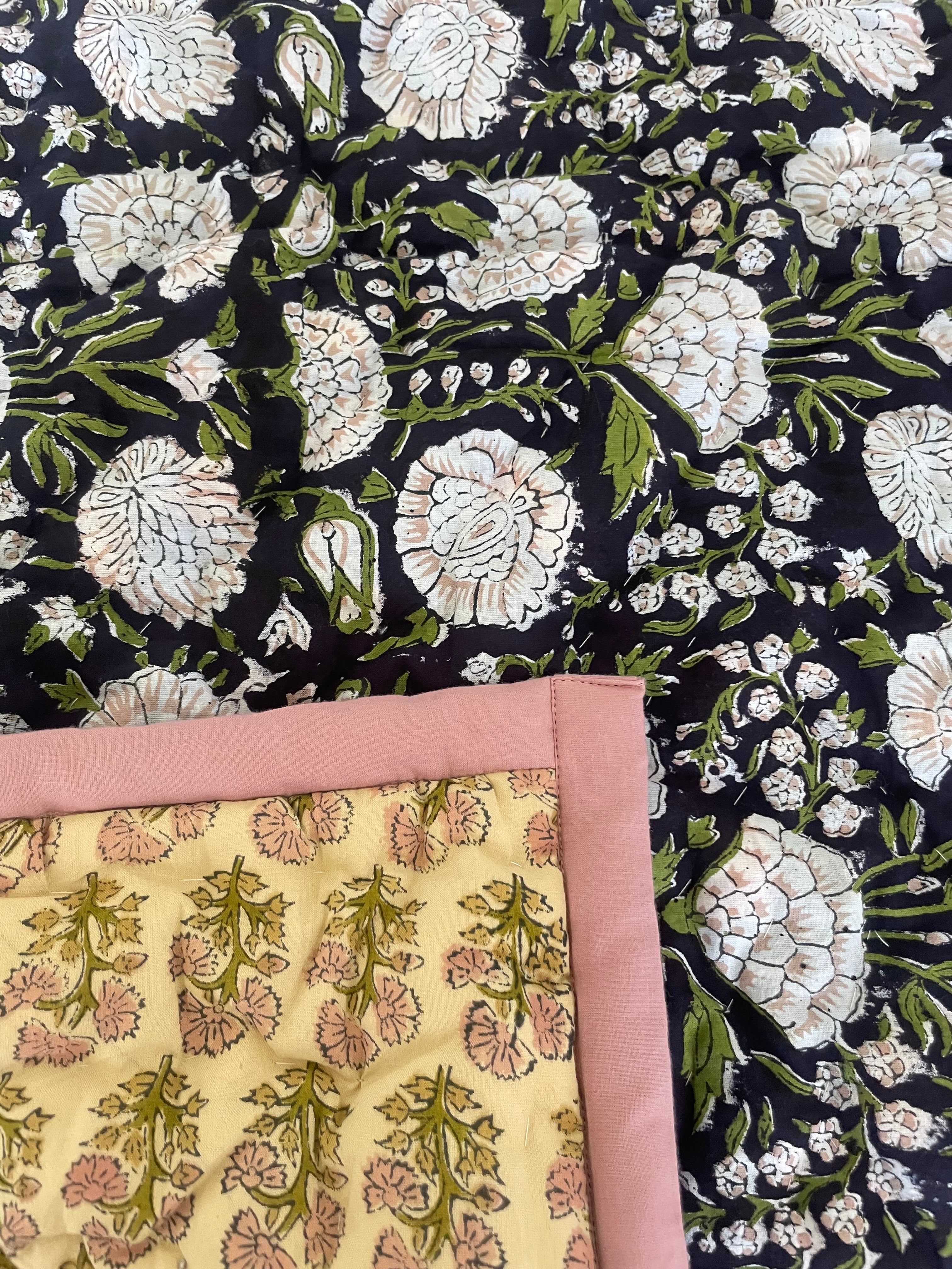 block print quilt – ボルガクーファン専門店/bolga-baby