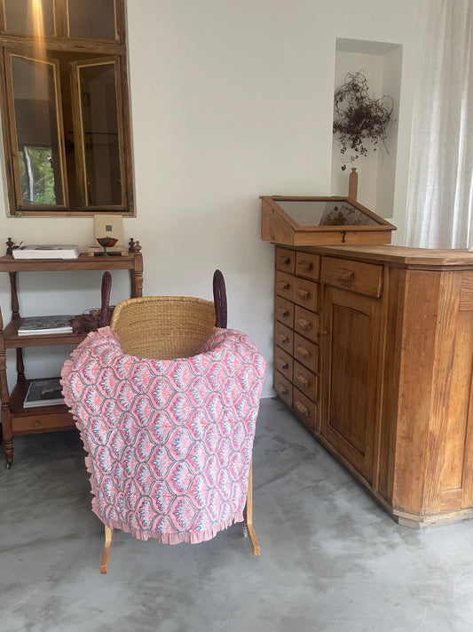 No.3/ベビーキルト（縁フリル）