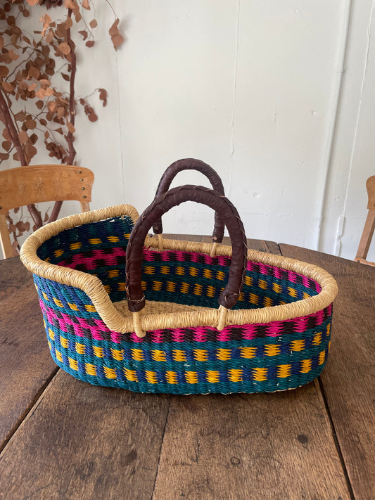 doll bed /カラフルブルー